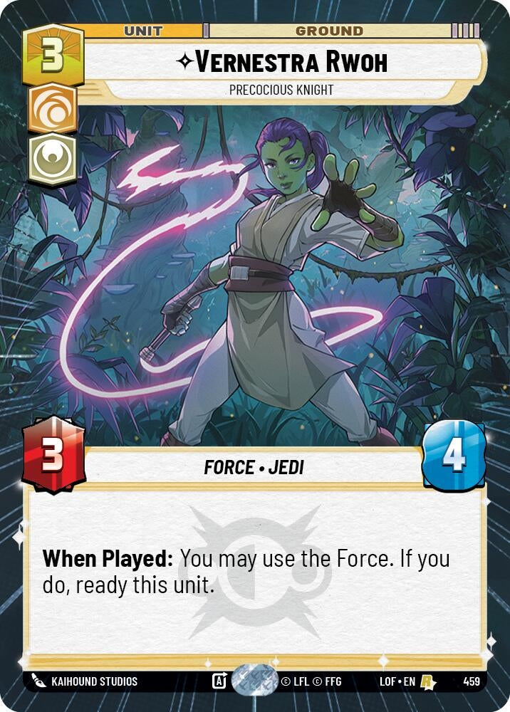 Image for Vernestra Rwoh - Precocious Knight (Hyperspace) - Star Wars: Unlimited