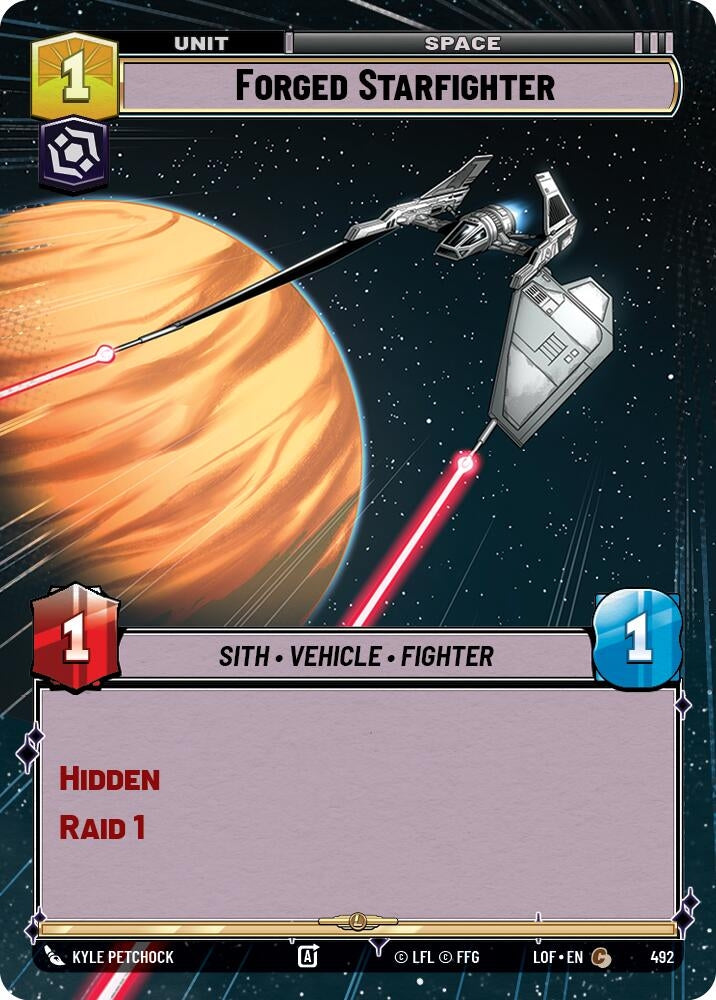 Image for Forged Starfighter (Hyperspace) - Star Wars: Unlimited