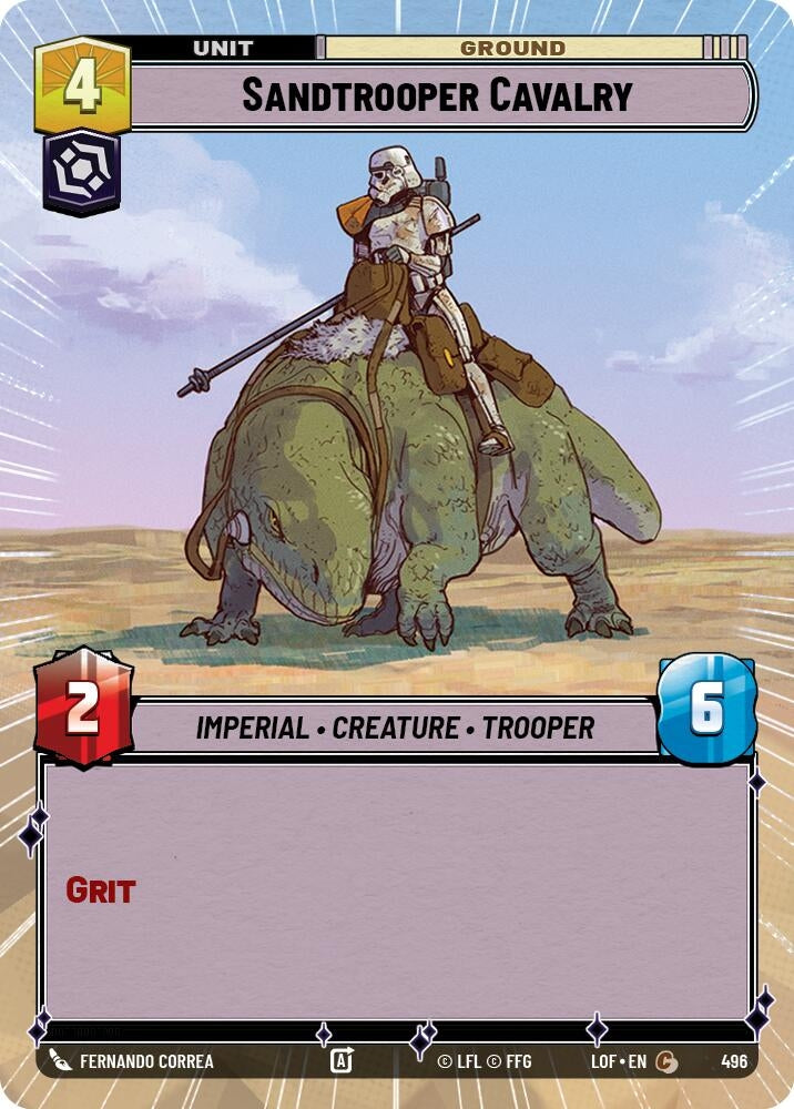 Image for Sandtrooper Cavalry (Hyperspace) - Star Wars: Unlimited