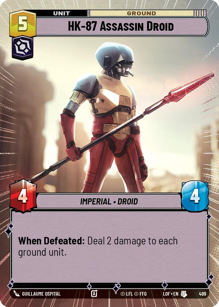 Image for HK-87 Assassin Droid (Hyperspace) - Star Wars: Unlimited