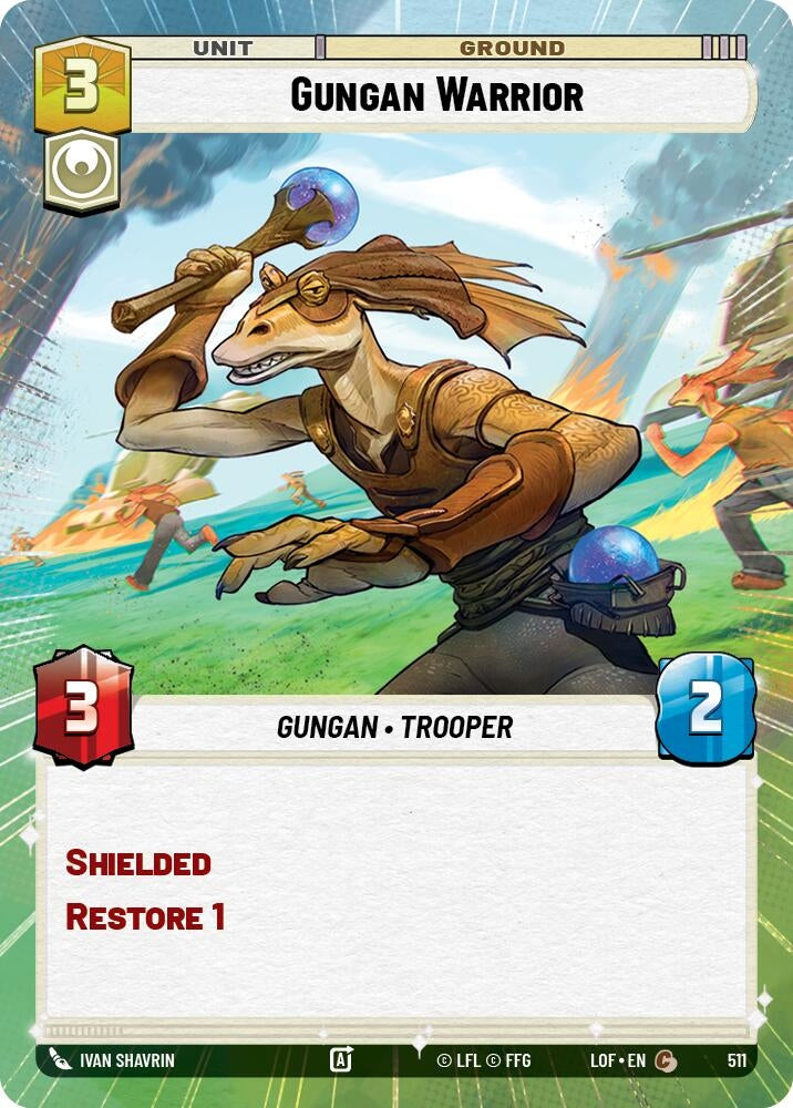 Image for Gungan Warrior (Hyperspace) - Star Wars: Unlimited