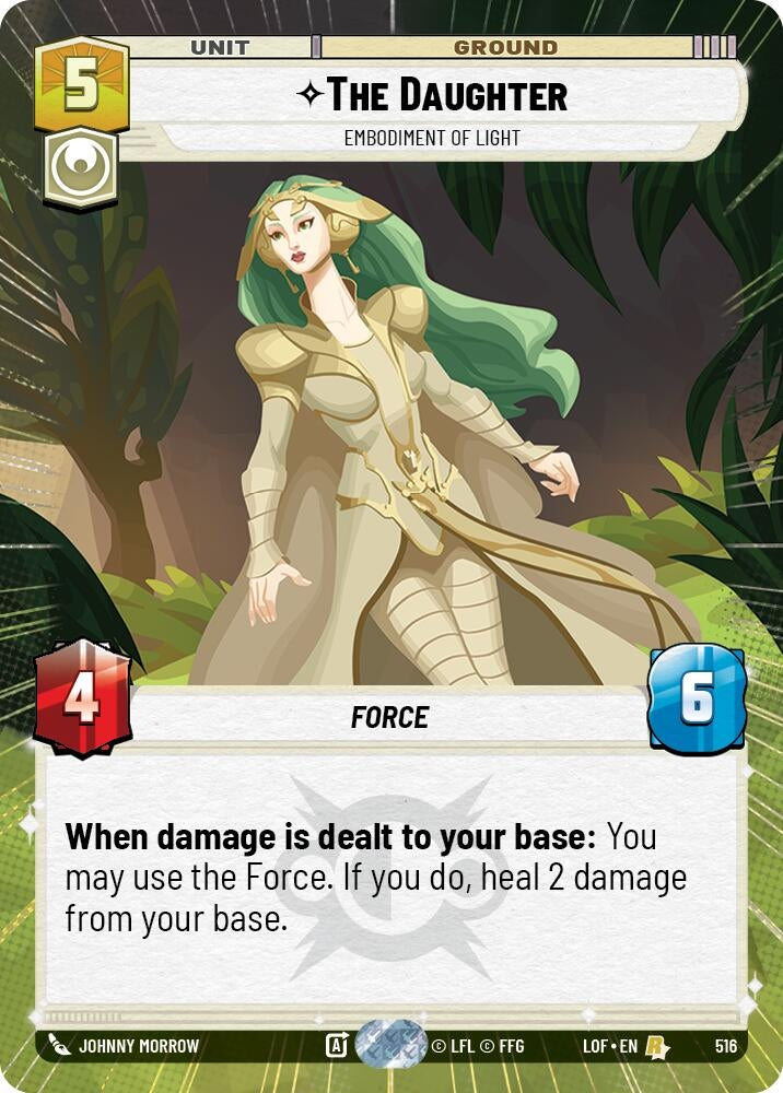 Image for The Daughter - Embodiment of Light (Hyperspace) - Star Wars: Unlimited