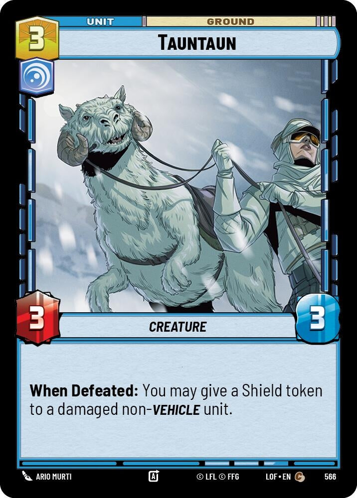 Image for Tauntaun (Foil) - Star Wars: Unlimited