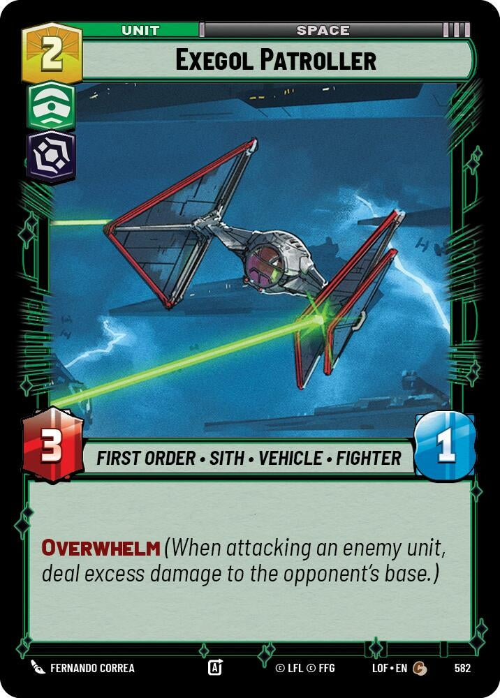 Image for Exegol Patroller (Foil) - Star Wars: Unlimited