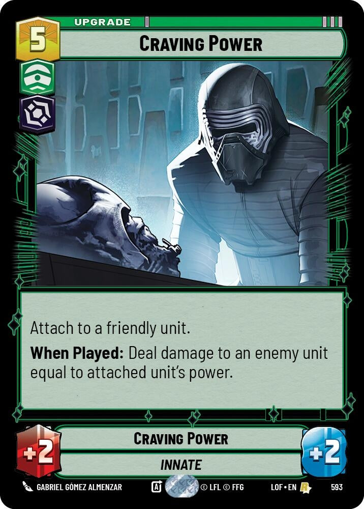 Image for Craving Power (Foil) - Star Wars: Unlimited