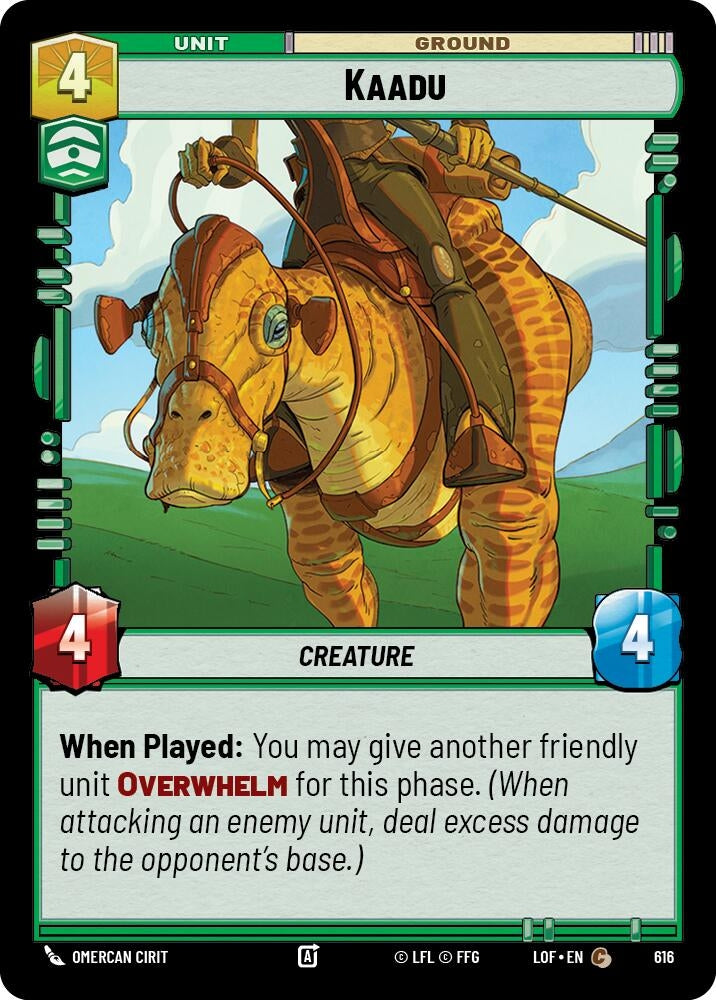 Image for Kaadu (Foil) - Star Wars: Unlimited