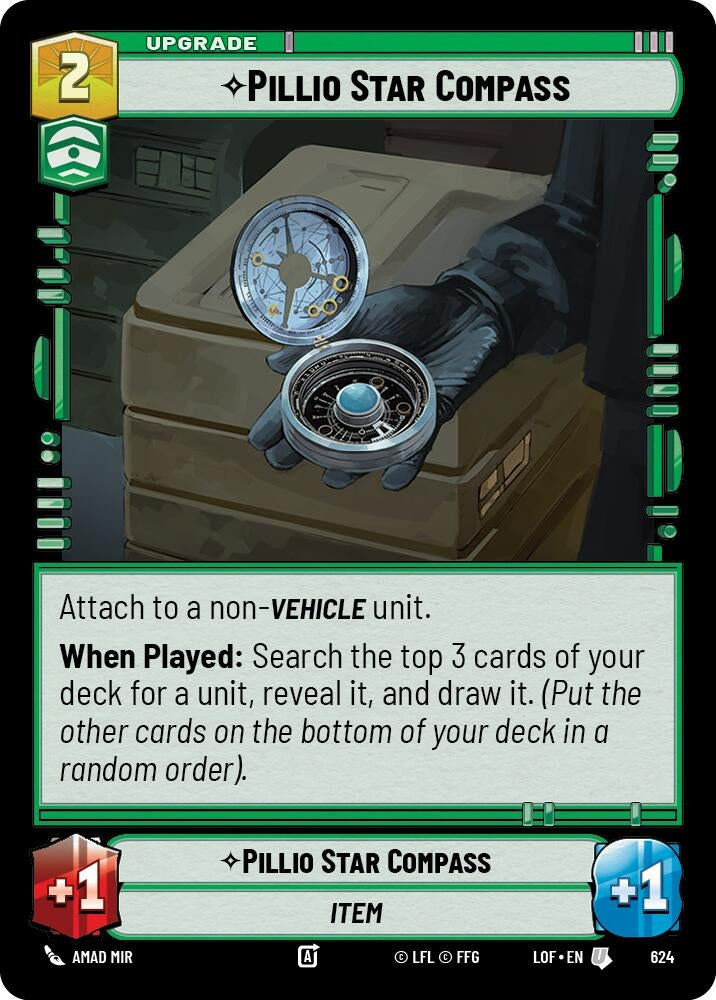 Image for Pillio Star Compass (Foil) - Star Wars: Unlimited