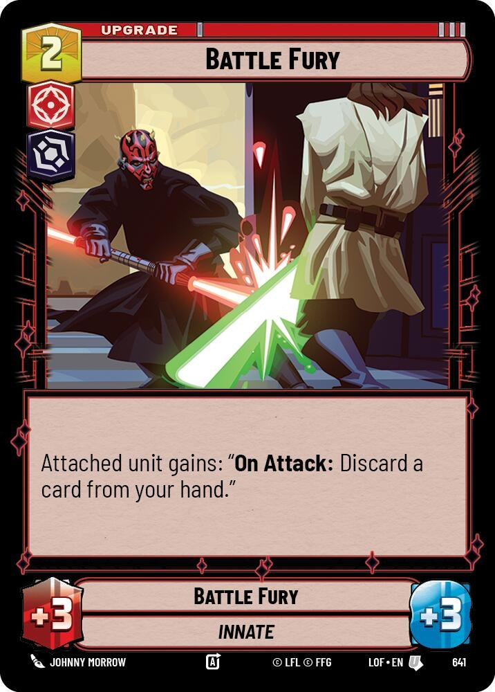 Image for Battle Fury (Foil) - Star Wars: Unlimited