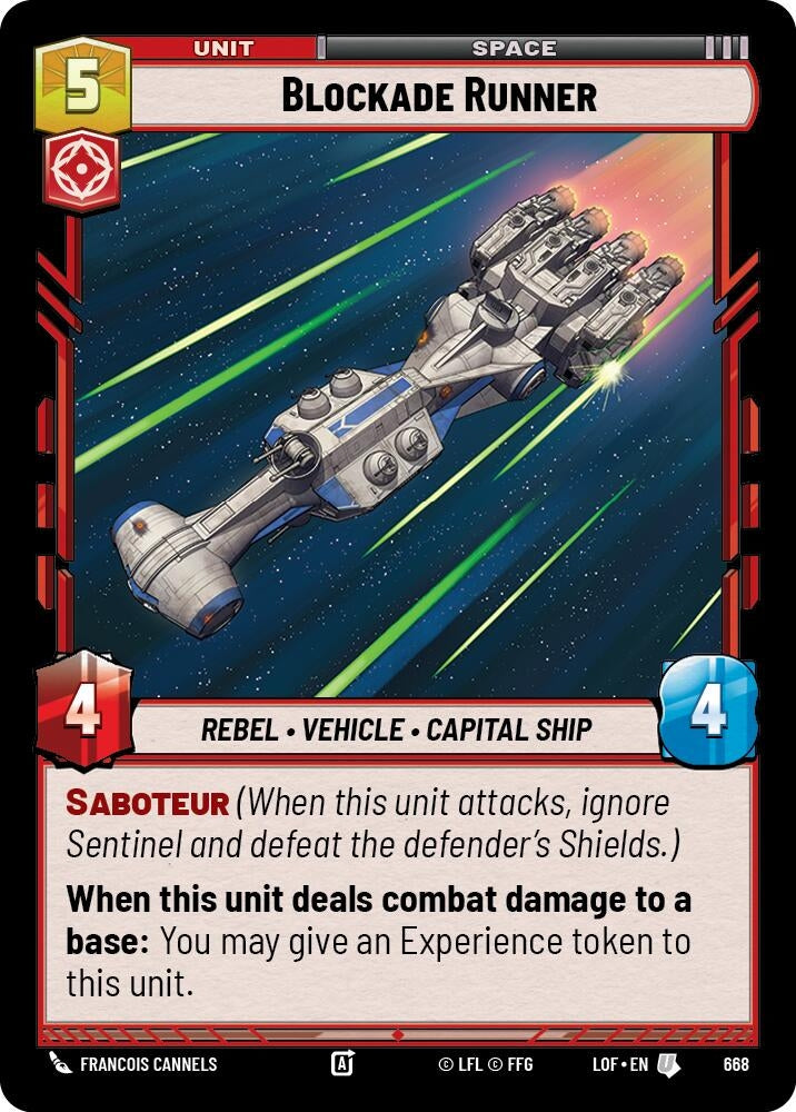 Image for Blockade Runner (Foil) - Star Wars: Unlimited