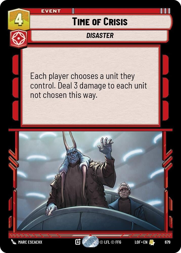 Image for Time of Crisis (Foil) - Star Wars: Unlimited