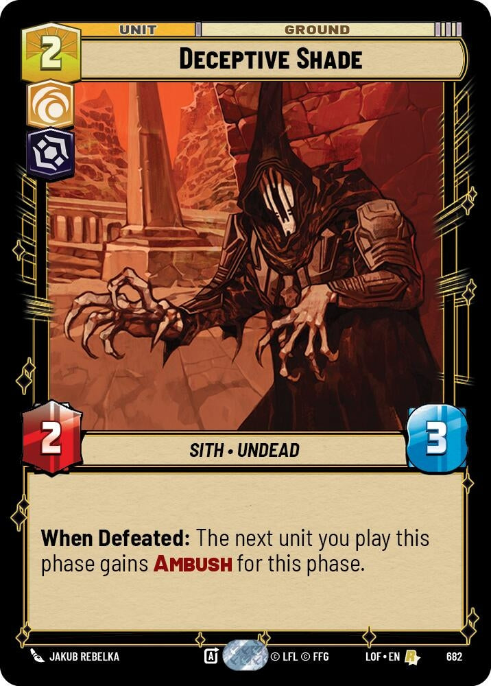 Image for Deceptive Shade (Foil) - Star Wars: Unlimited