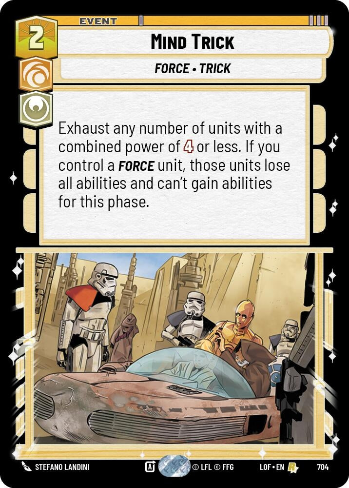 Image for Mind Trick (Foil) - Star Wars: Unlimited