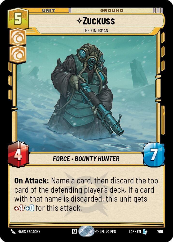 Image for Zuckuss - The Findsman (Foil) - Star Wars: Unlimited