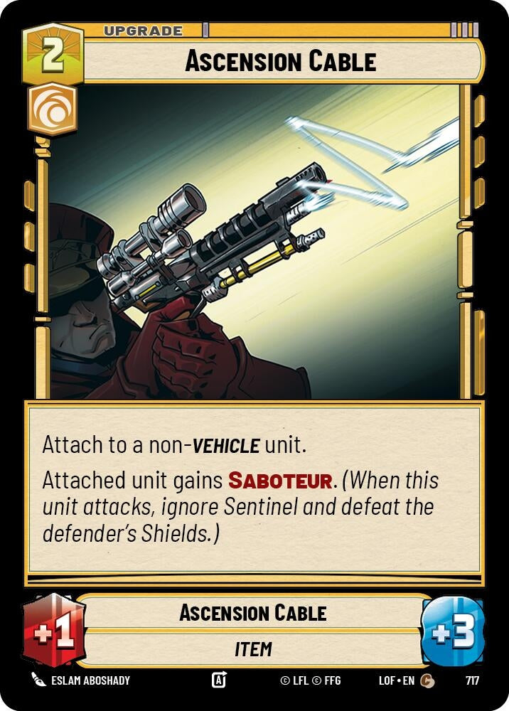 Image for Ascension Cable (Foil) - Star Wars: Unlimited
