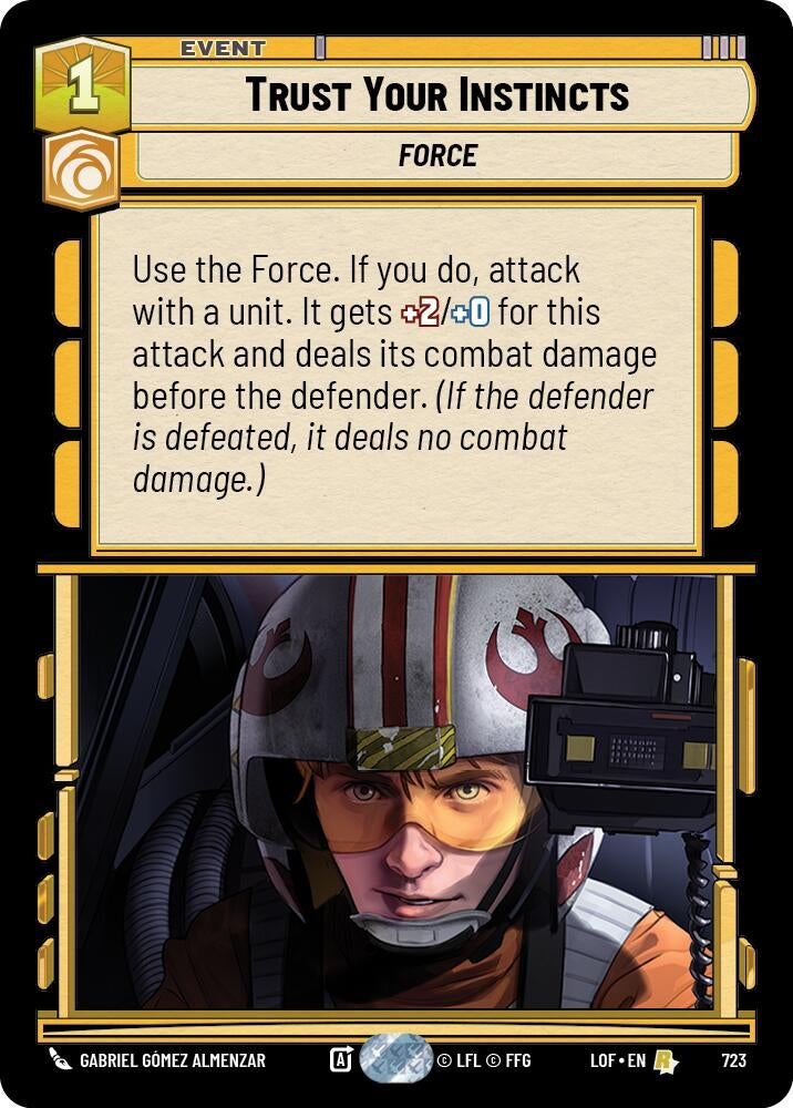 Image for Trust Your Instincts (Foil) - Star Wars: Unlimited