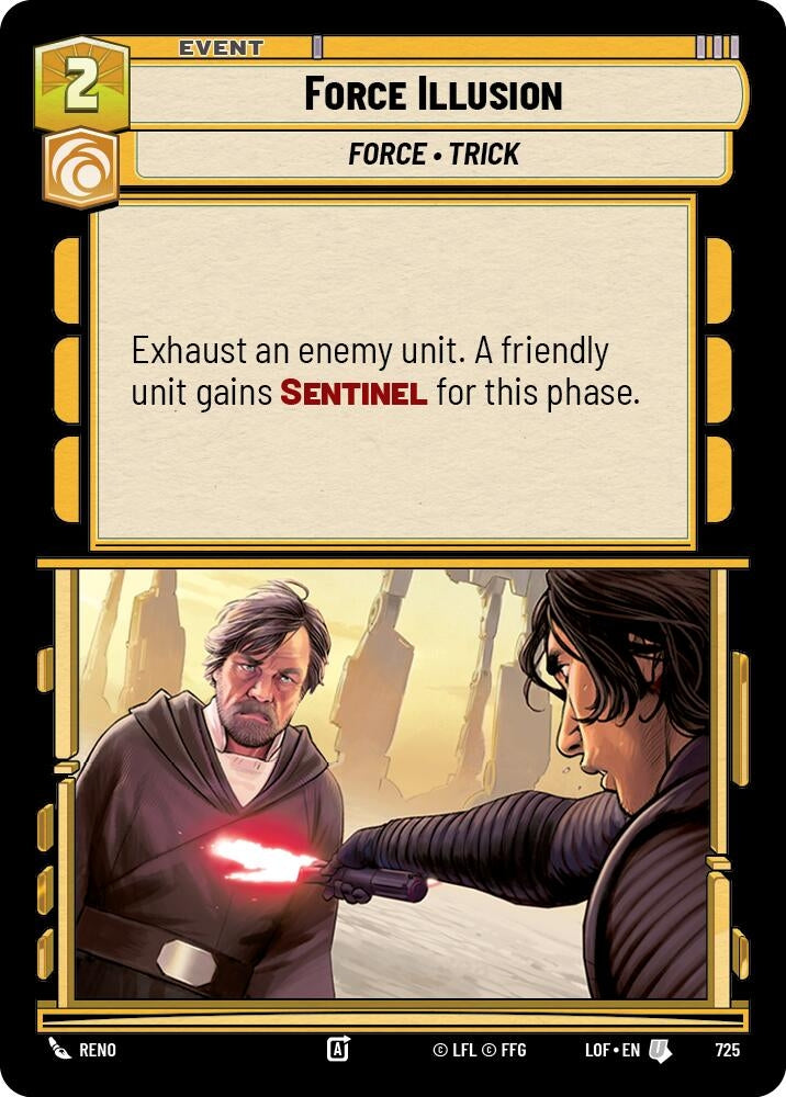 Image for Force Illusion (Foil) - Star Wars: Unlimited