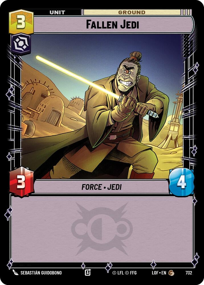 Image for Fallen Jedi (Foil) - Star Wars: Unlimited