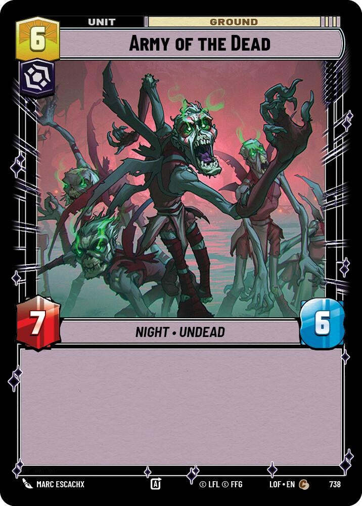 Image for Army of the Dead (Foil) - Star Wars: Unlimited