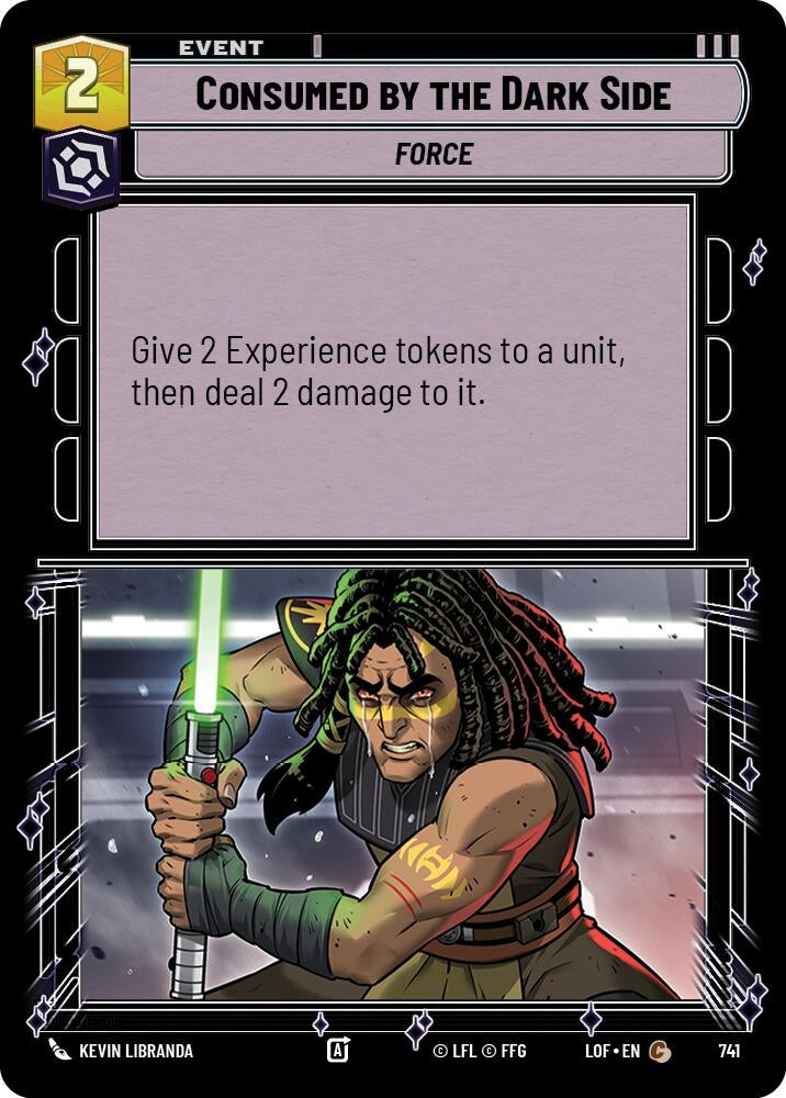 Image for Consumed by the Dark Side (Foil) - Star Wars: Unlimited