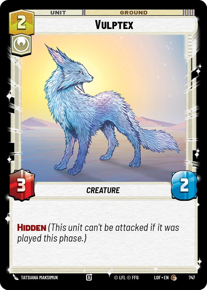 Image for Vulptex (Foil) - Star Wars: Unlimited