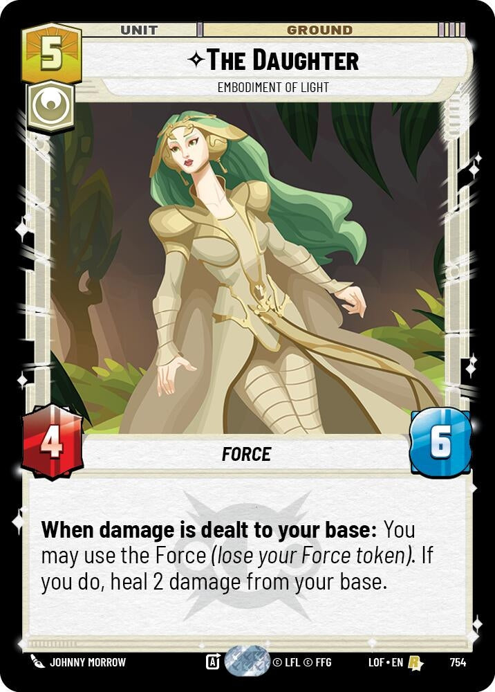 Image for The Daughter - Embodiment of Light (Foil) - Star Wars: Unlimited
