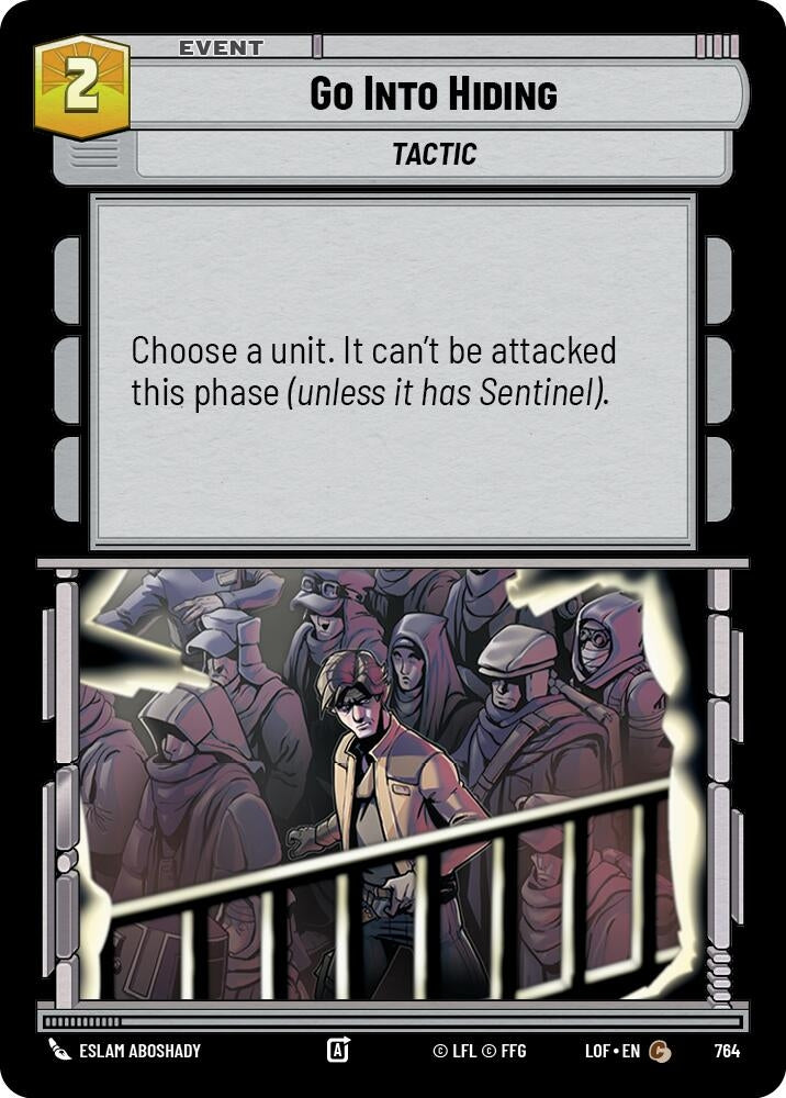 Image for Go Into Hiding (Foil) - Star Wars: Unlimited
