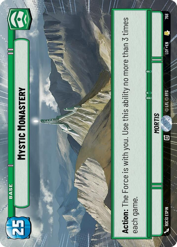 Image for Mystic Monastery (Hyperspace Foil) - Star Wars: Unlimited