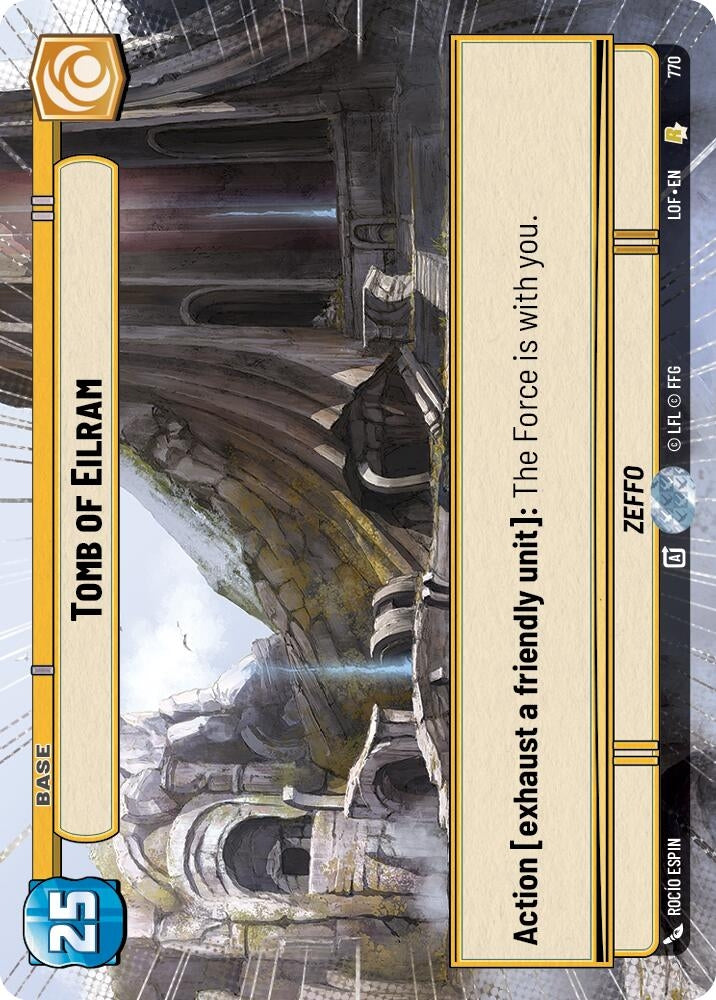 Image for Tomb of Eilram (Hyperspace Foil) - Star Wars: Unlimited