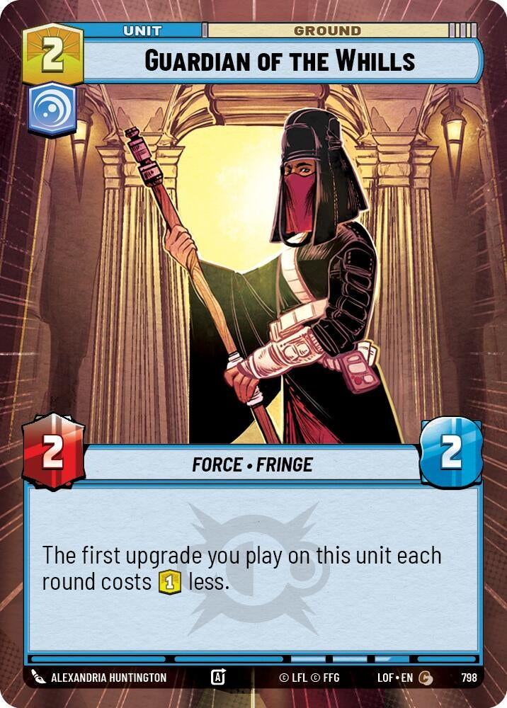 Image for Guardian of the Whills (Hyperspace Foil) - Star Wars: Unlimited