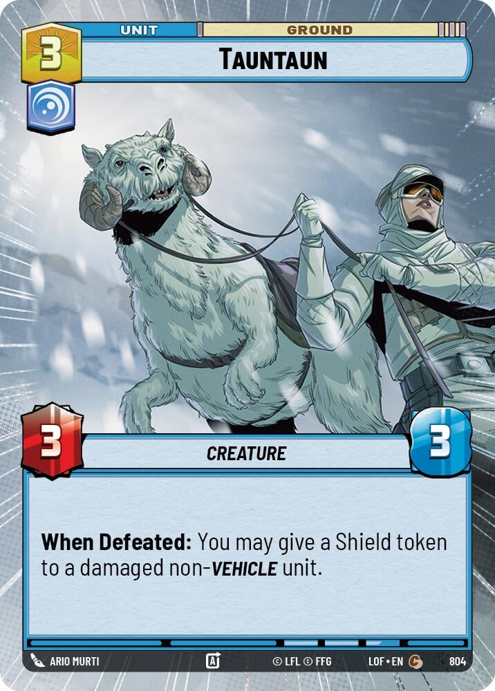 Image for Tauntaun (Hyperspace Foil) - Star Wars: Unlimited