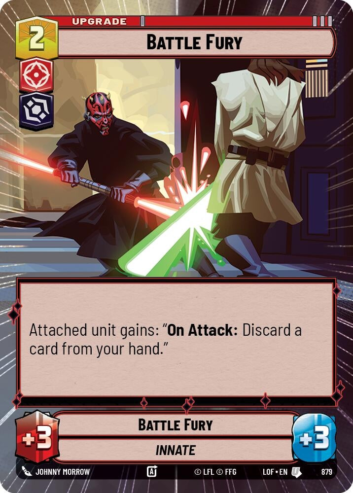 Image for Battle Fury (Hyperspace Foil) - Star Wars: Unlimited