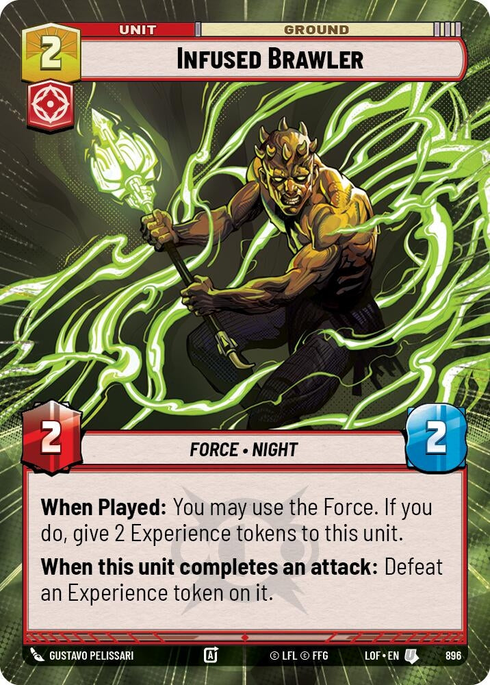 Image for Infused Brawler (Hyperspace Foil) - Star Wars: Unlimited