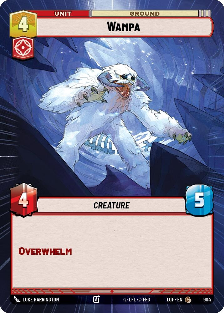 Image for Wampa (Hyperspace Foil) - Star Wars: Unlimited