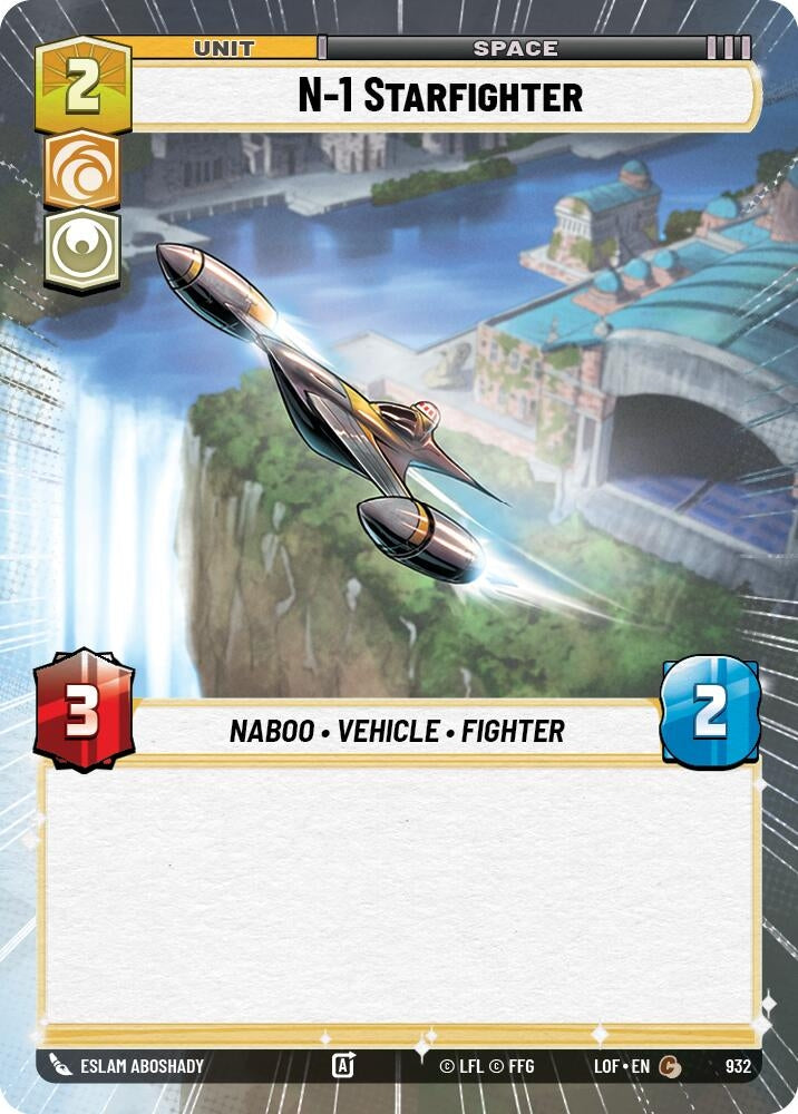 Image for N-1 Starfighter (Hyperspace Foil) - Star Wars: Unlimited