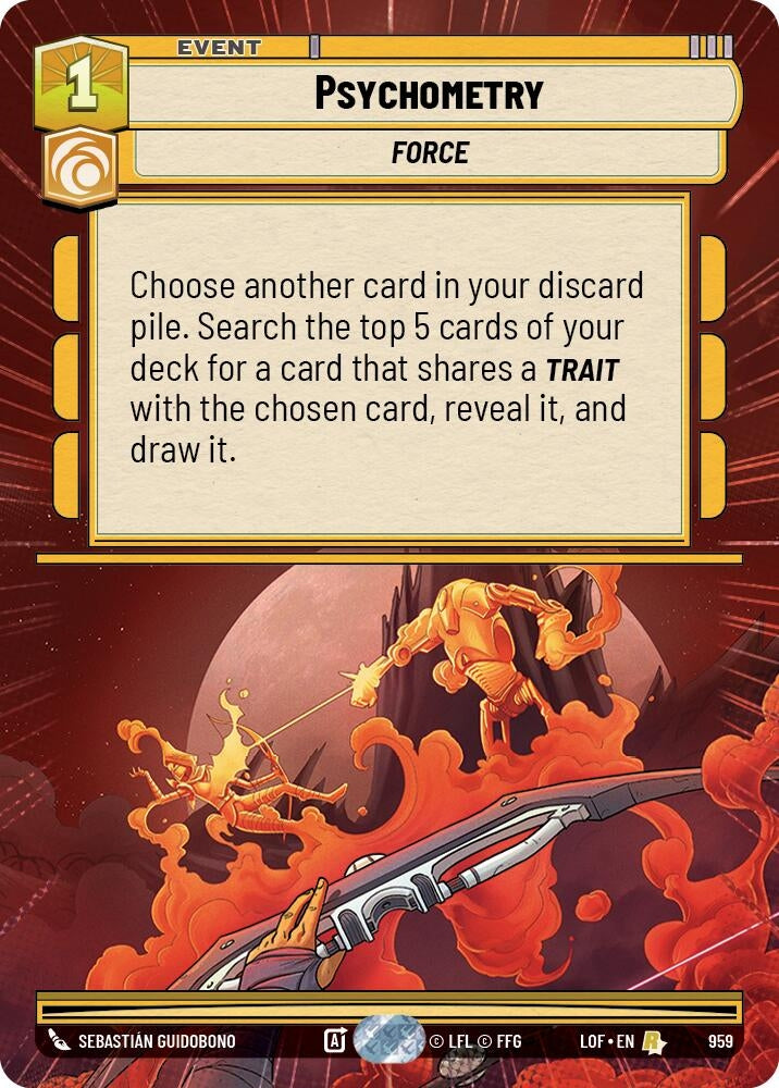 Image for Psychometry (Hyperspace Foil) - Star Wars: Unlimited