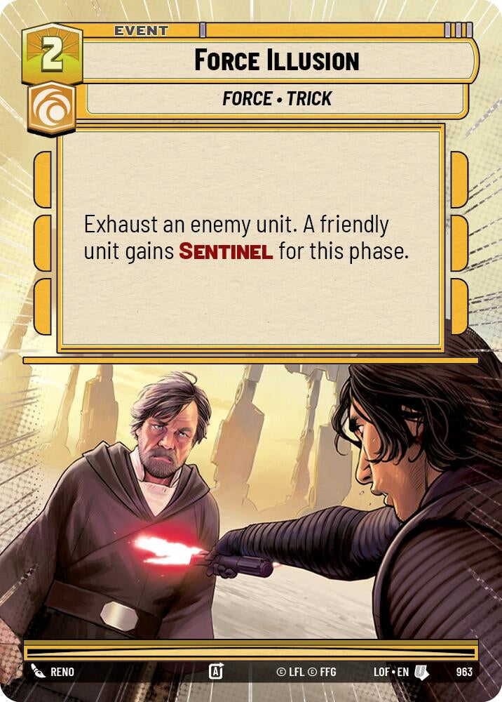 Image for Force Illusion (Hyperspace Foil) - Star Wars: Unlimited