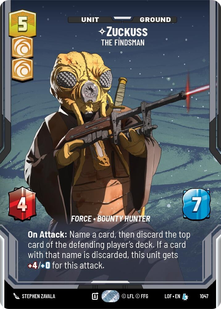 Image for Zuckuss - The Findsman (Prestige) - Star Wars: Unlimited