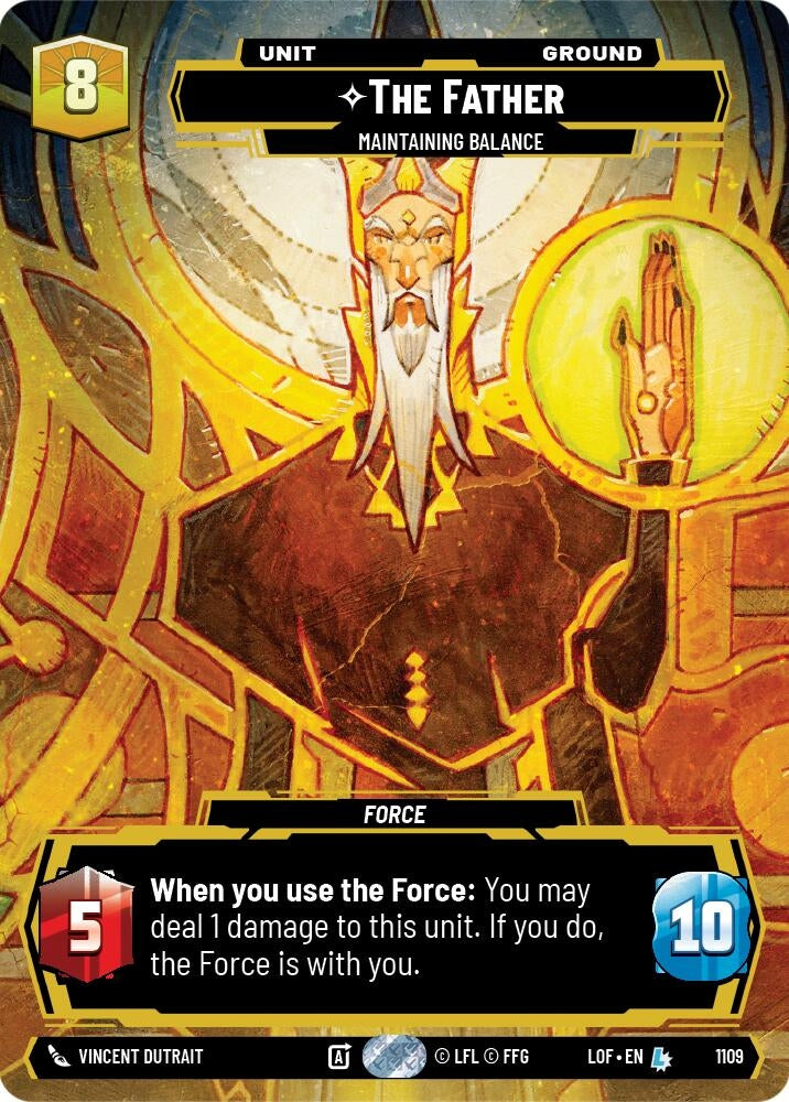 Image for The Father - Maintaining Balance (Prestige Foil) - Star Wars: Unlimited
