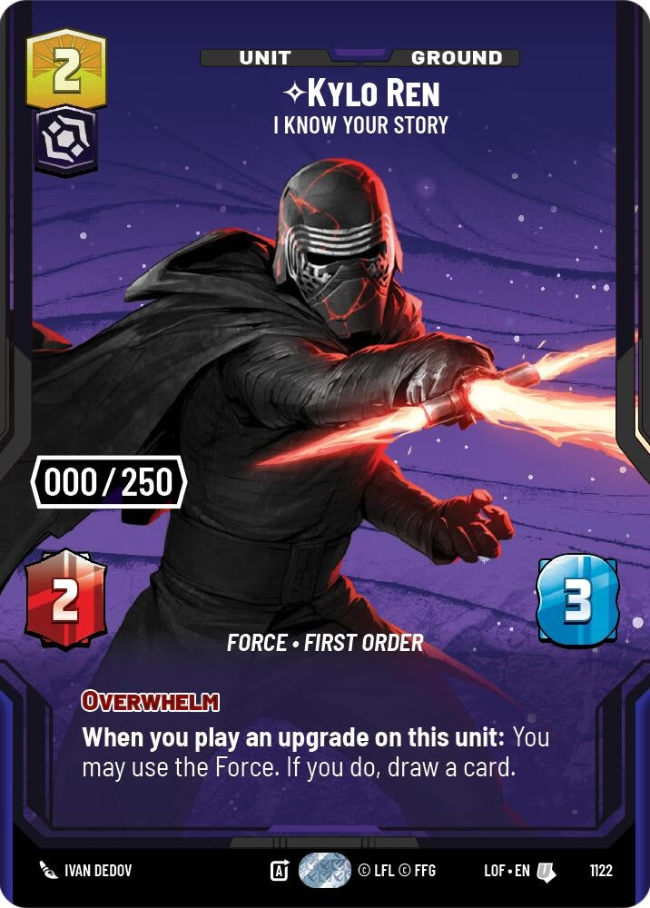 Image for Kylo Ren - I Know Your Story (Serialized) - Star Wars: Unlimited