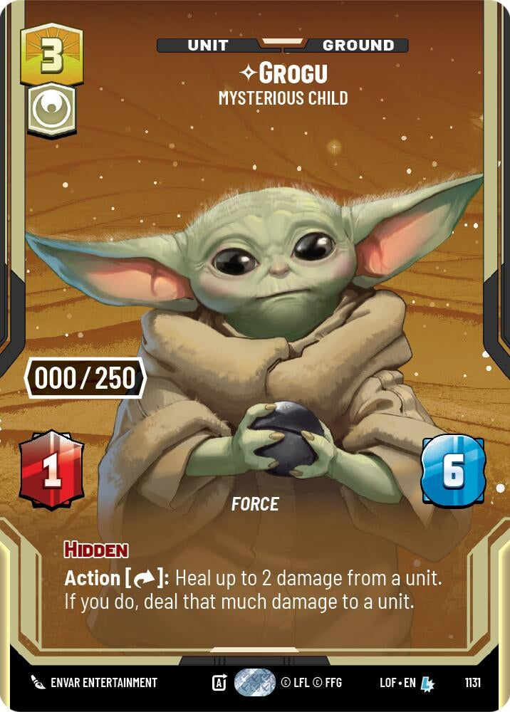 Image for Grogu - Mysterious Child (Serialized) - Star Wars: Unlimited
