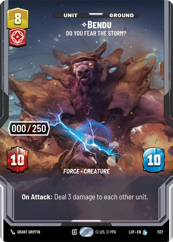 Image for Bendu - Do You Fear the Storm? (Serialized) - Star Wars: Unlimited