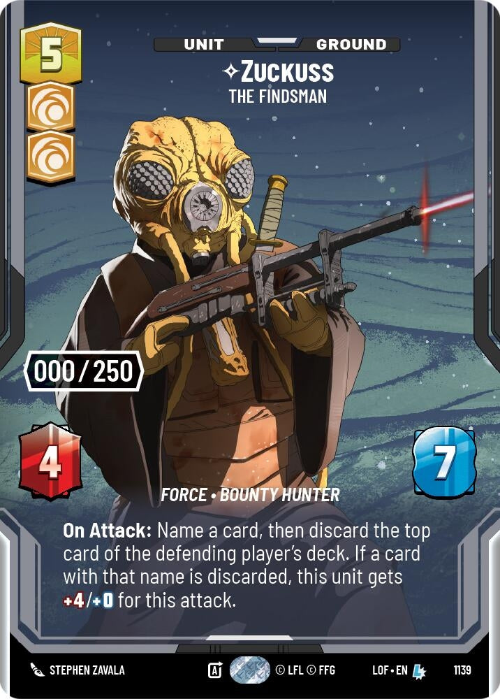 Image for Zuckuss - The Findsman (Serialized) - Star Wars: Unlimited