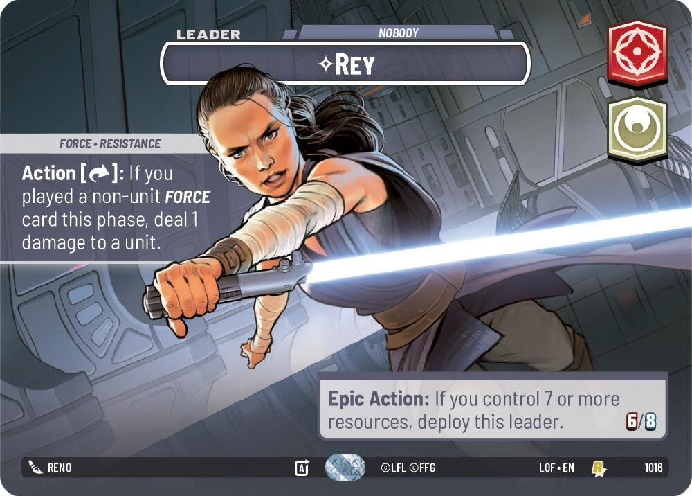 Image for Rey - Nobody (Showcase) - Star Wars: Unlimited