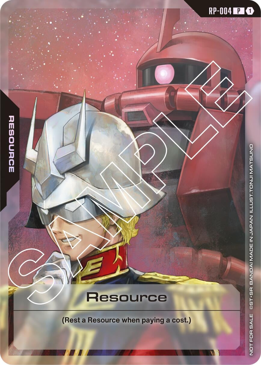 Image for Resource (RP-004) (Anime Expo 2025) - Gundam Card Game