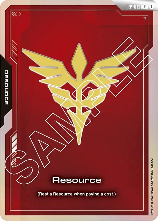 Image for Resource (RP-013) (Neo Zeon) - Gundam Card Game