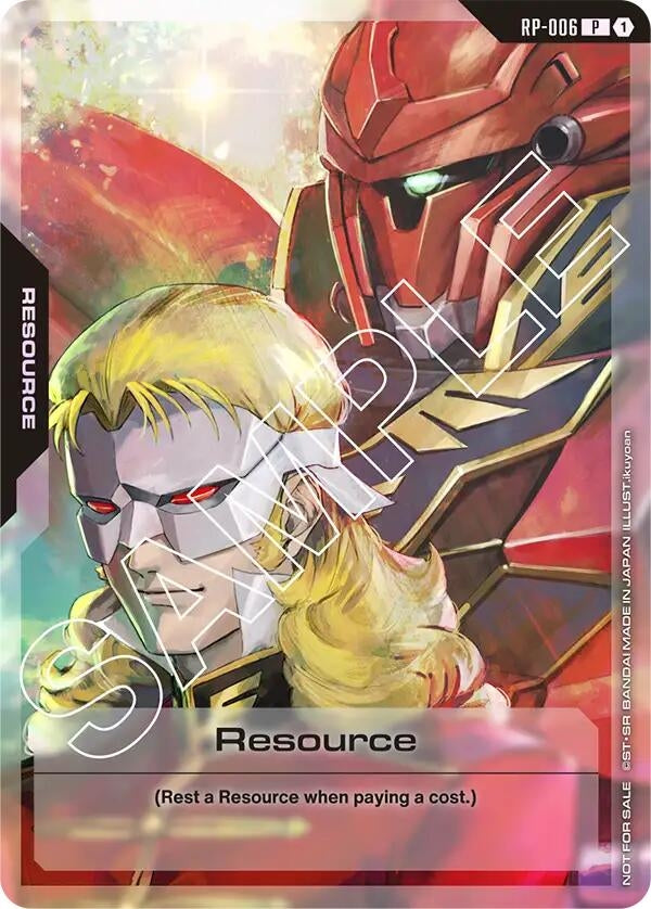 Image for Resource (RP-006) (Resource Pack) - Gundam Card Game