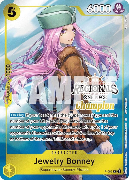 Image for Jewelry Bonney (Offline Regional Champion Card Set 2025 Vol.2) - One Piece Card Game