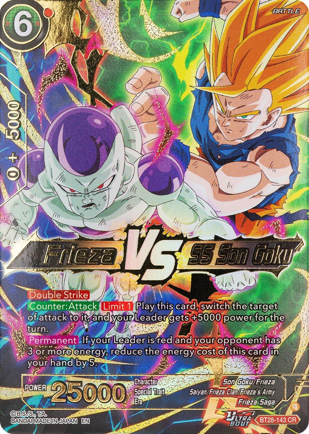Image for Frieza VS SS Son Goku - Dragon Ball Super: Masters