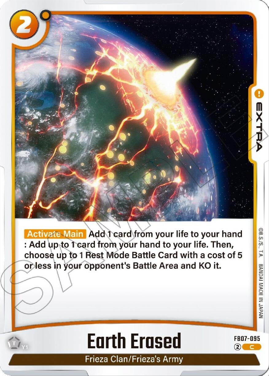 Image for Earth Erased - Dragon Ball Super: Fusion World