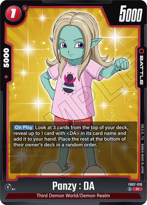 Image for Panzy : DA - Dragon Ball Super: Fusion World